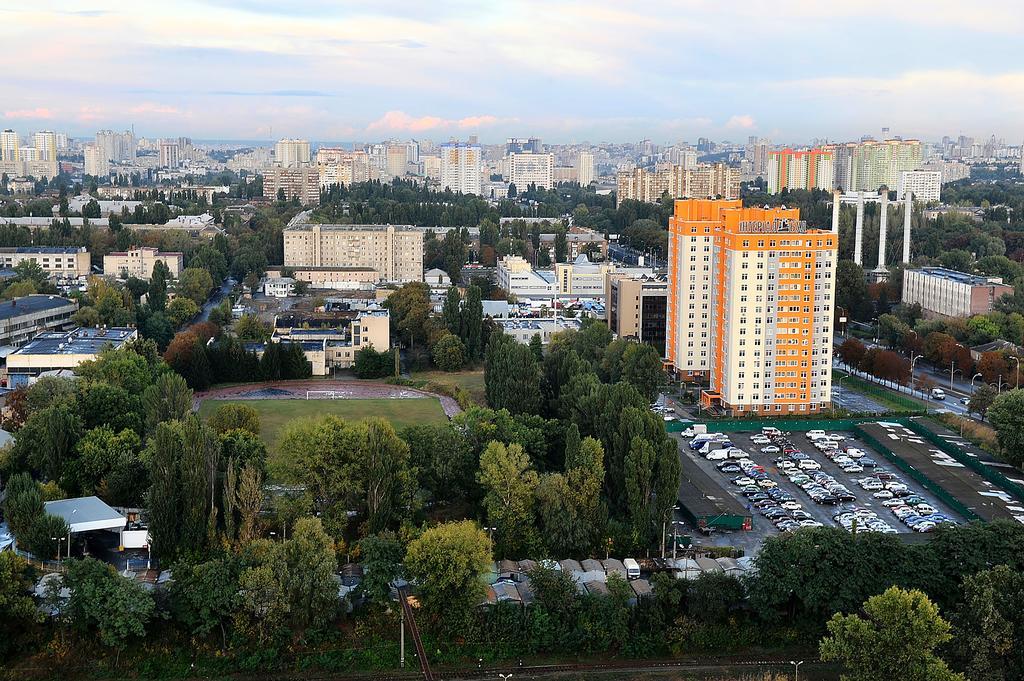 The Sky Loft Apartamento Kiev Exterior foto